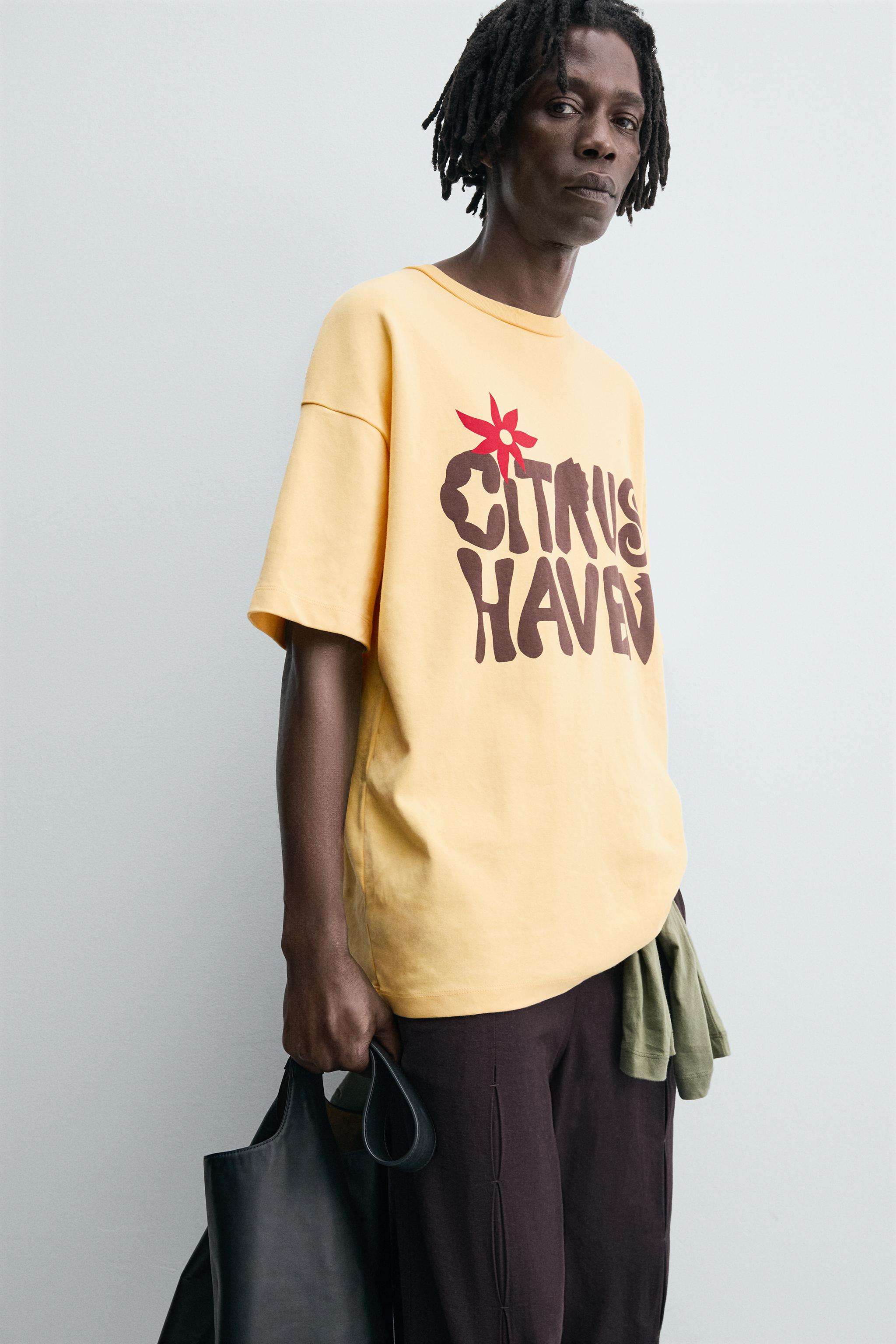 PRINTED TEXT SWEATSHIRT